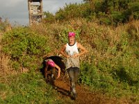 DSC 5400  I think that's Sherry ... a little hard to tell with the mud!