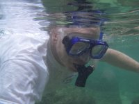 IMGP3462  Dad snorkeling.