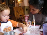 IMGP4682  Out for some brunch at Cowgirl. Mary joined us!