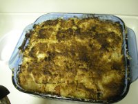 IMGP4851  We even made some apple cobbler!