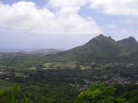 IMGP7569  The view from one of the ridges...looking out toward Olomana and Kailua.