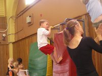 IMGP7604  More gym class - he's a good climber!