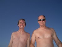 IMGP8971  Tim and Dave livin' the life.