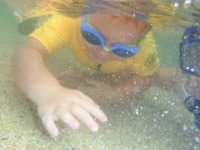 P7200146  Sam and mommy snorkeling together.  A priceless memory.