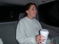 P2280003  Kathy is powered by coffee!