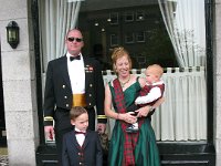 2009-04-25WeddingDay (2)  Thanks to mom and Richard, the boys looked sooo incredibly dashing! Look at us! Amazing that we all got ready in time - and were actually the first down to catch the shuttle to the ceremony. Look at the boys' little vests and bow ties!