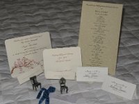 2009-04-25WeddingMementoes  Wedding details...