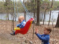 P4300517  And swing on the tree swing!