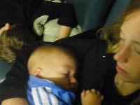 P5030570  Sooooo tired, mommy and baby.