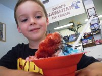 IMGP0431  Yum! Thanks for plate lunch and shave ice, mom!!!