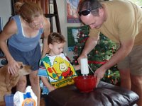 2007-12-24MakingSantaCookies (4)  Making Santa cookies!