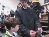 IMAG1150  Learning how to do the double carrick bend sennet from a stone mason who also knows a lot about boating! We made it a special mission this day to get to the bottom of this knot so Sam could make a belt.