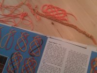 IMAG1734  Sam has been busy into knot tying again.