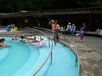 L1080460  After the hike we zipped back to grab the rest of the party for Sol Duc Hot Springs.