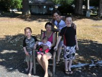 RMT 2414  Look at Gramma with her grandchildren!