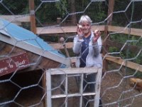 IMAG2014  Gail is not afraid to go get eggs, with her Merlin pole handy! Great job!