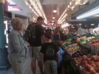IMAG2023  In Pike Place Market - it is so fun there, I always wish we had more time to shop, and more money to spend! It's unreal - the fresh fish and produce, and crafts!