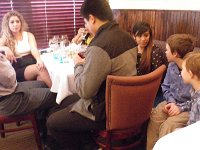 IMGP7832  The reception after Isabella's christening. The food was delicious (Cafe Verde in Pasadena).