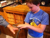 boa  At Casper's State Park - a friendly BOA! Whew!