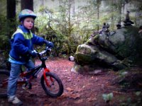 Pic-12072012-001  Mountain biking with Ben. He gets a little tentative the older he gets and realizes what could go wrong!