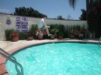 IMGP9287  Here is the beloved pool! We were really only one of two families consistently enjoying it. They had a wonderful time! Ben loved the hot tub :)