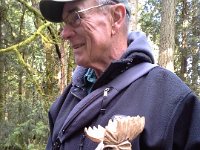 20140423 095415  This is Arch - he carved this himself! I met him on a trail and just loved it.