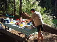 20140625 183514  The boys like "Daddy style" camping as there are a great many more food options and niceties. He nicely reminded them that there are certain things which are hard to do when you're just a mommy taking two very young boys as I did for many years.