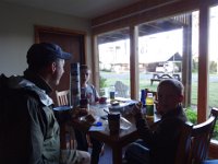 DSC00951  The next morning - coffee and some pre-treats before a beach walk!