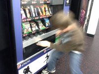 20141017 172631  Going in after the goods! He still seems amazed that he can choose what he wants and out it comes!