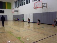 First basketball practice
