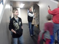 20150222 144323  Both coaches had really big smiles on leaving the ice, with arms loaded - water bottles, sticks and snot rag bags. Such great guys!