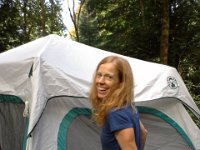 20150828 100007  We are now moving the tent, fully intact, to the driveway where it can air out befor the storm comes through! Bad idea, I know, but it worked.