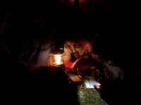 20150820 211803  Geocaching at night by lantern - very cool!