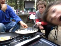 20150821 080714  Sam is a good egg cooker now!