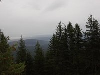 20151024 123654  It was rainy - just spitting - most of the hike, which is great for the plants. It stopped just in time for us to enjoy the views and some food.