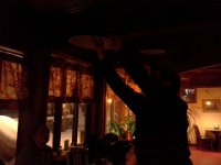 20151223 173056  Resourceful Arlo found another bulb and...replaced it!