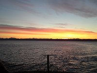 20160318 070333  Beautiful sunrise on the ferry!