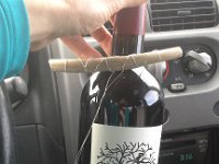 20160318 171725  Going to see Jenni on Whidbey - I am bringing some sea glass I put together for her and a bottle of wine given to team managers by the Everett tournament.