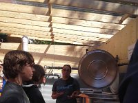 20160813 115511  Visiting a seasalt harvesting operation - a small business that is growing steadily. This part is driven by propane boilers.
