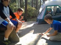 20160813 171611  Now at site #2 at Sidney - camping with friends again!