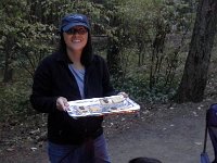 20160816 195836  Lisa has all kinds of great salads for contribution, and this is her s'more tray, ready to roll!