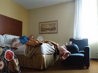 DSC 0130  The hotel room loungers.