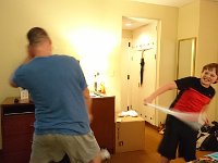 DSC 0136  Sock mace wars!